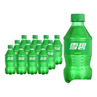 可口可乐300ml*6/12瓶便携可乐汽水碳酸饮料解渴小瓶装可乐 Coca迷你装 小雪碧 300mL*12瓶