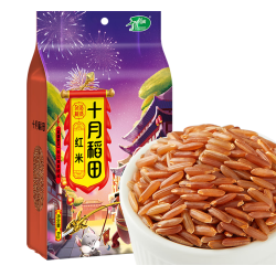 十月稻田 红米 1kg