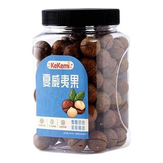 kekemi 夏威夷果500g饱满精选大颗粒奶香味坚果零食休闲食品罐装