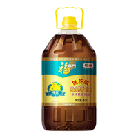 福临门 非转基因纯正菜籽油 5L桶装