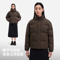 伯希和 800蓬鹅绒 防风保暖 短款羽绒服