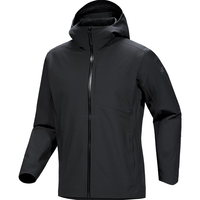ARC'TERYX始祖鸟 SAWYER HOODY 防风 男子 软壳夹克 BLACK/黑色 XXL