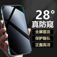 WEADDU 防窥抗指纹防摔 苹果16钢化膜