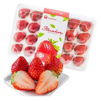 MZPLOI 特大果 红颜99草莓 2盒 (单盒11粒净重300g+)