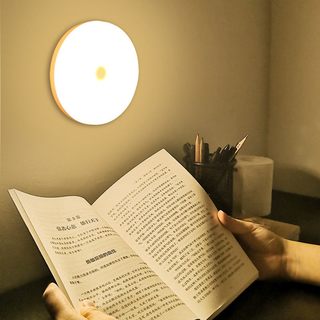 触摸感应宿舍床头小夜灯可移动拍拍充电式喂奶卧室学习不插电台灯