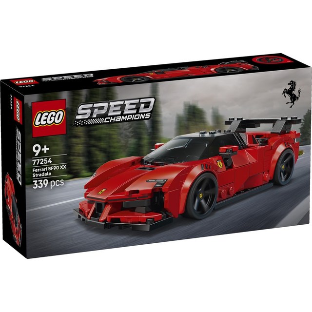 乐高 Speed超级赛车系列 77254 法拉利 SF90 XX Stradale 跑车