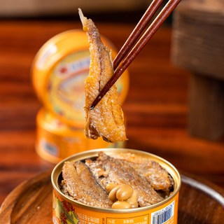 林家铺子110g*4罐香酥香辣黄花鱼罐头口味即食下饭菜海鲜
