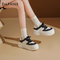 DAPHNE/达芙妮 6.5cm厚底 女士休闲板鞋