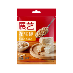 展艺 烘焙原料 花生碎 熟炒花生 雪花酥牛轧糖原料棉花糖 200g