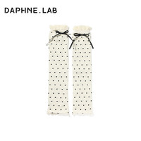 DAPHNE LAB堆堆袜长筒袜 芭蕾风堆堆袜套【白色】