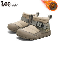  LEE KIDS 保暖 儿童棉鞋  30 【内长19.3cm适合脚长18.3-18.8cm】 米灰【加绒】