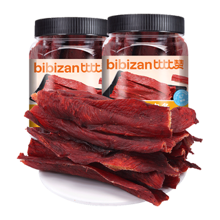 比比赞（BIBIZAN）风干鸡肉条鸡胸肉干500g原味解馋耐嚼休闲零食品鸡肉干肉脯即食 嚼劲十足【原味】 500g