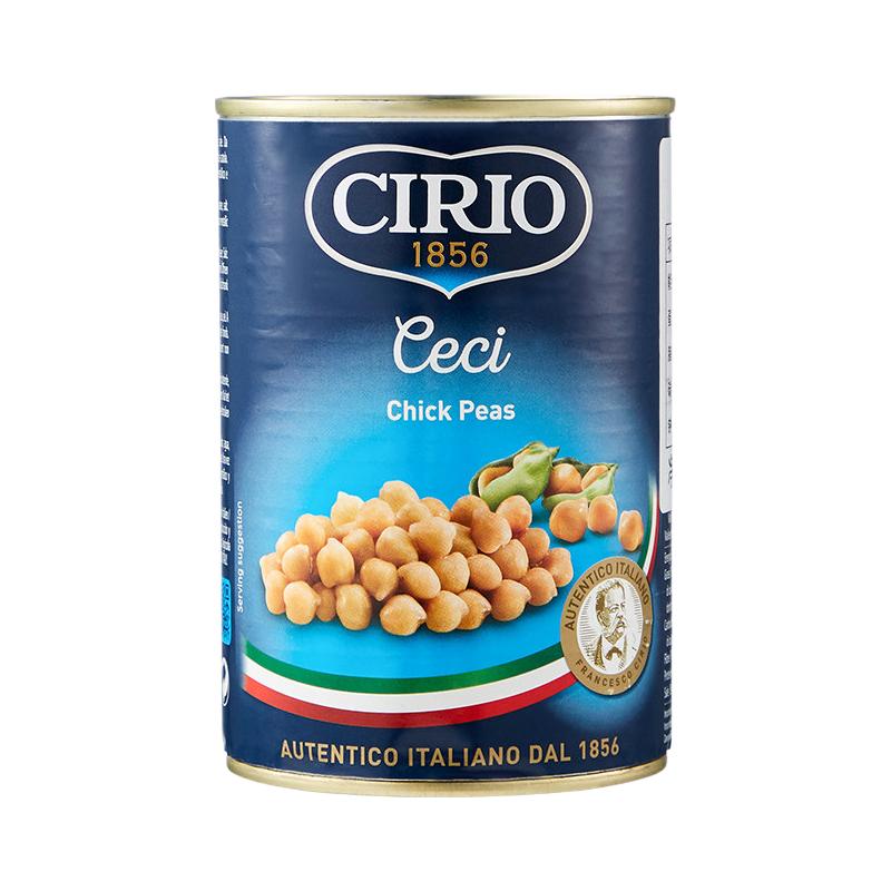 CIRIO 茄意欧 意大利进口鹰嘴豆400g*1罐沙拉披萨即食蔬菜罐头辅料