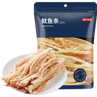 京东京造 香烤鱿鱼条100g海味年货休闲小鱼干即食礼包鱼零食海鲜小吃