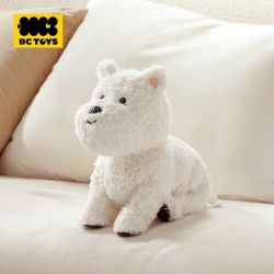 babycare 口令狗儿童bbc复读狗毛绒玩具狗电子宠物玩偶儿童礼盒   西高地