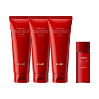 韩束 【抢先囤3支装】红蛮腰清透洁面膏100g清洁控油丰盈泡沫水润