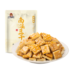 好巴食 南溪豆干五香味 非转基因大豆0糖豆干468g（约16包）