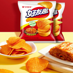 好丽友 韩国泡菜味 薯片  3连包 袋装