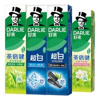 DARLIE/好来 超白茶牙膏 190g*4支
