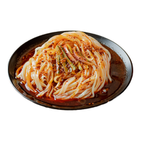 汉中米皮陕西凉皮汉中正宗米皮即食擀面皮方便速食名小吃特产面皮 【尝鲜推荐】汉中米皮380g*2包【带调料包】