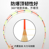 船长漂船长浮漂B16鲫鱼漂手工芦苇高灵敏醒目清晰专业黑坑竞技冷水鱼漂 B16【正常尾】冷水弱口·大鲫 一套4支