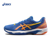 亚瑟士男子网球鞋 专业训练鞋防滑比赛运动鞋SOLUTION SPEED FF 3 1041A391-960蓝/橙 42