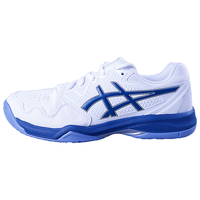 亚瑟士(asics) 网球鞋专业比赛训练鞋男女 白/黑/蓝 4