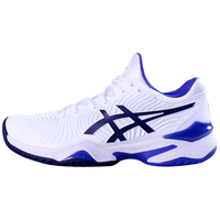亚瑟士(asics) 网球鞋专业比赛训练鞋男女 白/黑/蓝 42 (265)