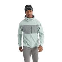 始祖鸟(ARC'TERYX)男子软壳夹克 GAMMA MX HOODY 防水弹力防风保暖软壳连帽夹克外套 原石绿/Stone Green XS
