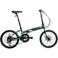 OYAMA 欧亚马 天际M500 折叠自行车 红色 20英寸 12速