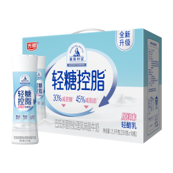 莫斯利安 轻糖控脂常温酸奶 原味 230g*10瓶