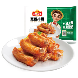 冻品先生 蒜香排骨 500g