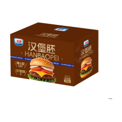 光明 芝麻仔汉堡胚面包 348g*袋 早餐吐司夹心面包办公室休闲下午茶