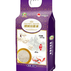 挂荔 广东甄品增城丝苗米5kg 国家地标 真空包装  当季新米 晚稻