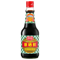 厨邦 酱油 原晒鲜酱油 特级生抽 传统酿造酱油 调味品 820ml