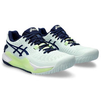 亚瑟士(asics)网球鞋女D8G9R9RX耐磨运动鞋缓震专业训练FF3运动球鞋 1042A208-301 女款R9 玉青 37 (230MM)