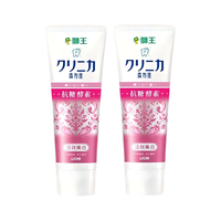 狮王齿力佳高活酵素美白牙膏酵素美白百花薄荷 130g*2支