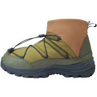 挪客户外 防寒保暖雪地靴高帮三防厚底防滑耐磨棉鞋子冬 橄榄绿 42