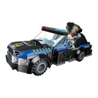 【新品】奇妙积木Keeppley我的城市系列警察摩托车玩具模型礼物