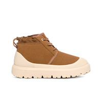 UGG 王一博同款冬季男女同款厚底系带纽姆彩壳雪地靴时尚靴1143991 CWTC | 栗色/灰白色 49.5