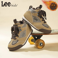 LEE KIDS 加绒儿童运动鞋 黄色 33码