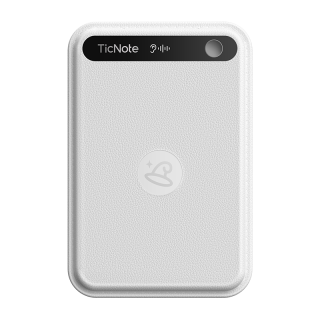 出门问问 TicNote Lite青春版AI录音笔智能总结转文字翻会议记录