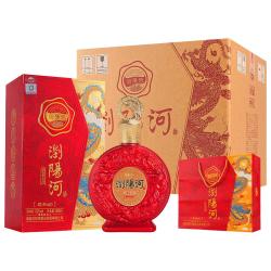 瀏陽河 酒柔和60白酒整箱52度浓香型500ml*6瓶请客自饮 52度 500mL 6瓶