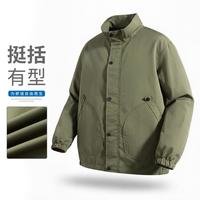 袋鼠 秋冬男士夹克户外舒柔质感休闲立领上衣男