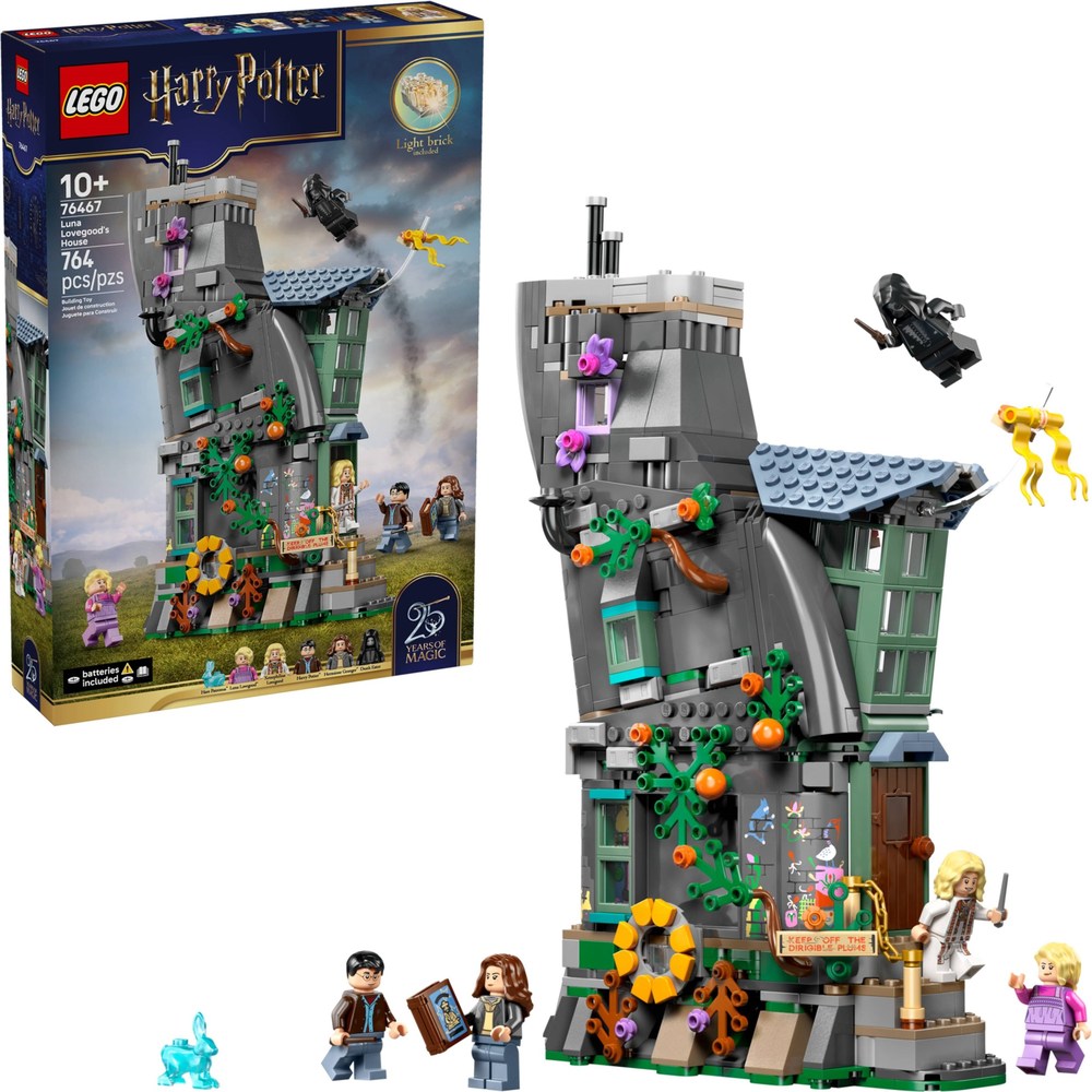 LEGO 乐高 哈利·波特系列 76467 卢娜·洛夫古德的家