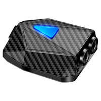 火焰光（FLAME LIGHT）车载迎宾灯汽车门高清动态投影灯电动摩托车氛围灯免接线高档装饰 黑色 单个【棒球】