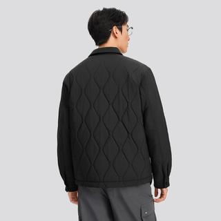 斯凯奇 【轻薄棉服】25年冬翻领男士棉服男薄棉外套男保暖外套