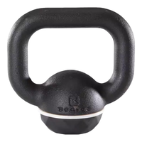 DECATHLON 迪卡侬 4-20kg壶铃球浸塑哑铃男女包胶提壶CROB4KG单只 2017318