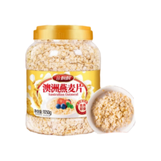 鲜丰春 澳洲纯燕麦片糖人早餐代餐无蔗糖原料装纯麦片4.2斤冲饮 澳洲燕麦片4.2斤