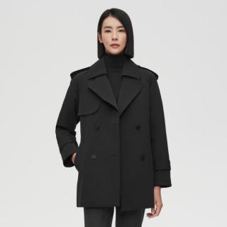 波司登 女式商务时尚大方新潮中长款鹅绒保暖风衣羽绒服
